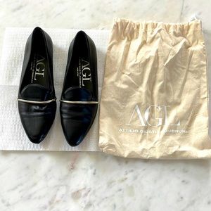 AGL shoes size 6 U.S./ 37 1/2 EU. Made in Italy.